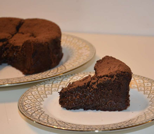 Gluten Free Dense Chocolate Cake